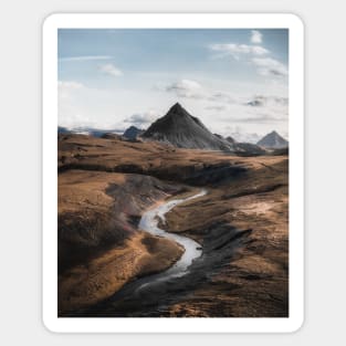 Iceland Volcano Sticker